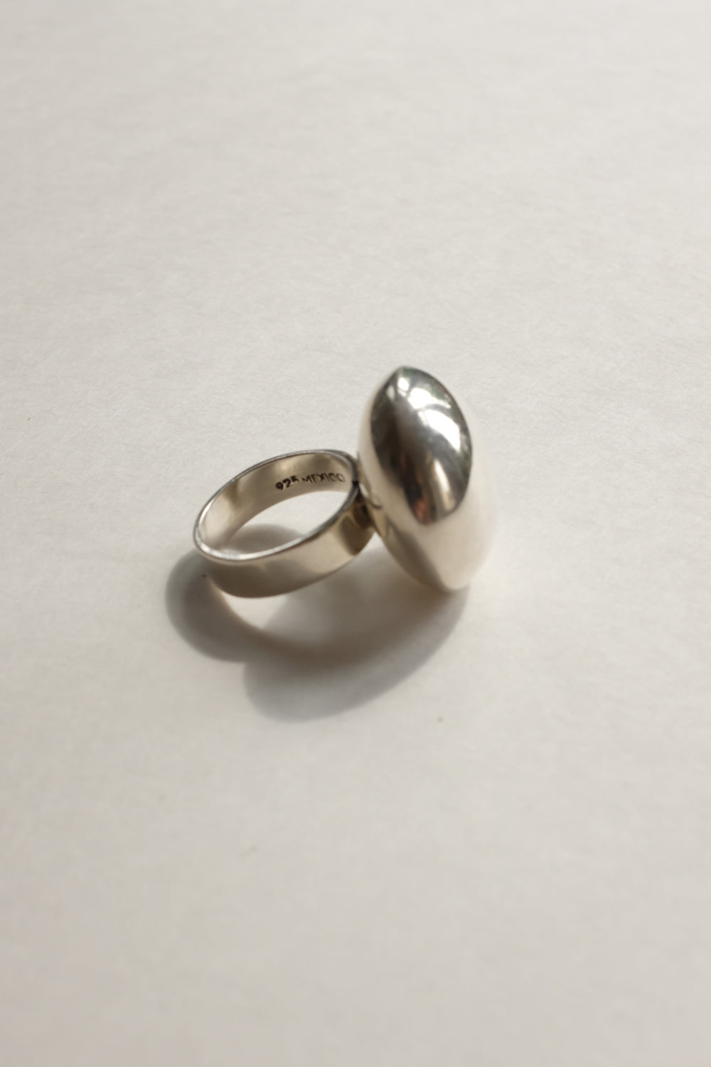 SILVER BALL 925 VINTAGE RING