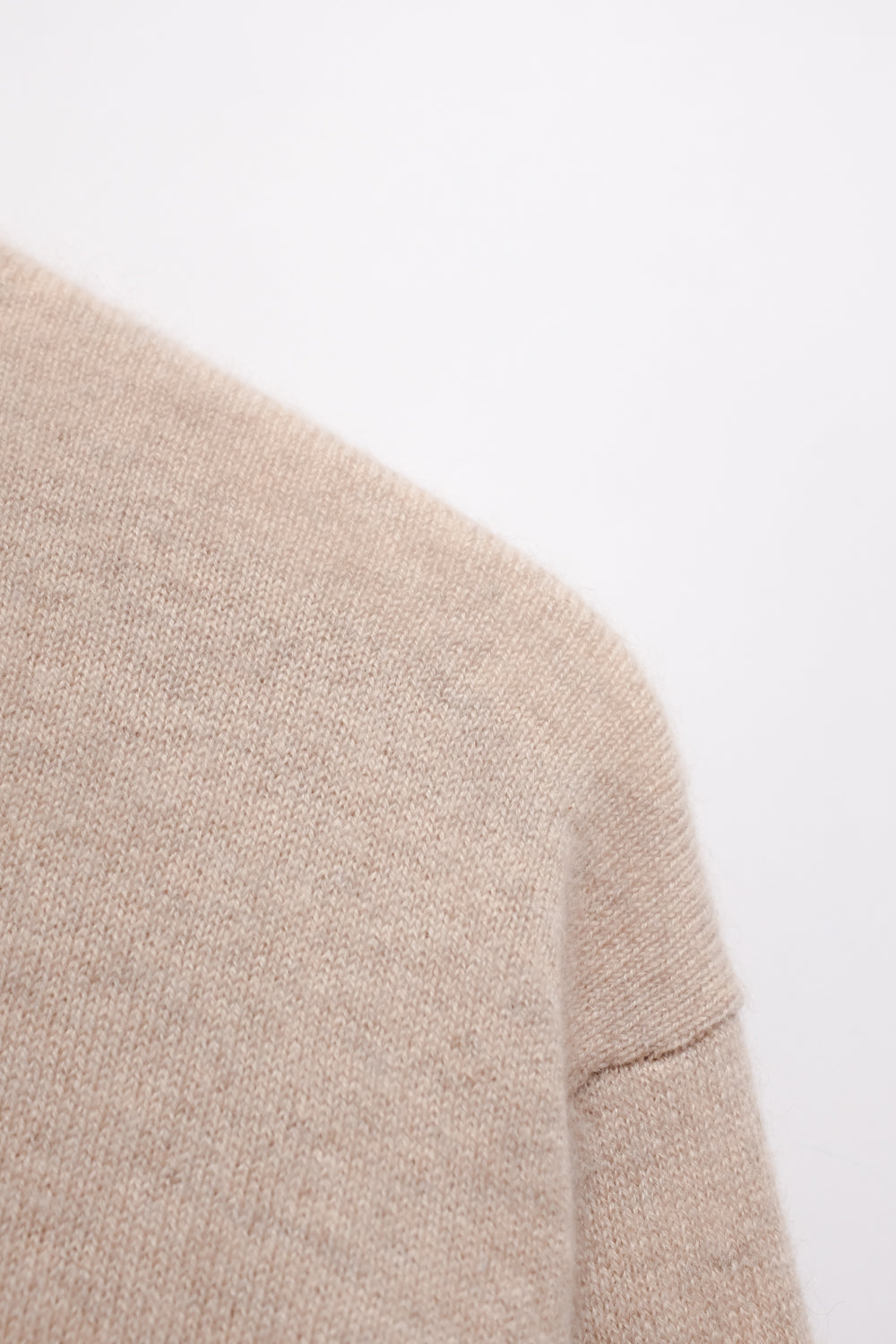 PURE CASHMERE ITALY BEIGE OVERSIZE SWEATER