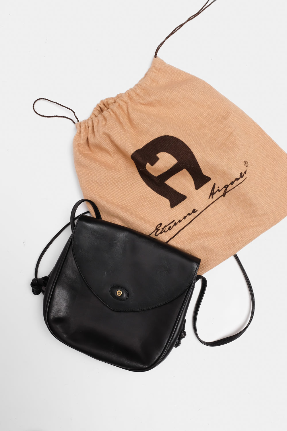 Crossbody Bag Aigner Tasche Schwarz Gebraucht Crossbody Aigner