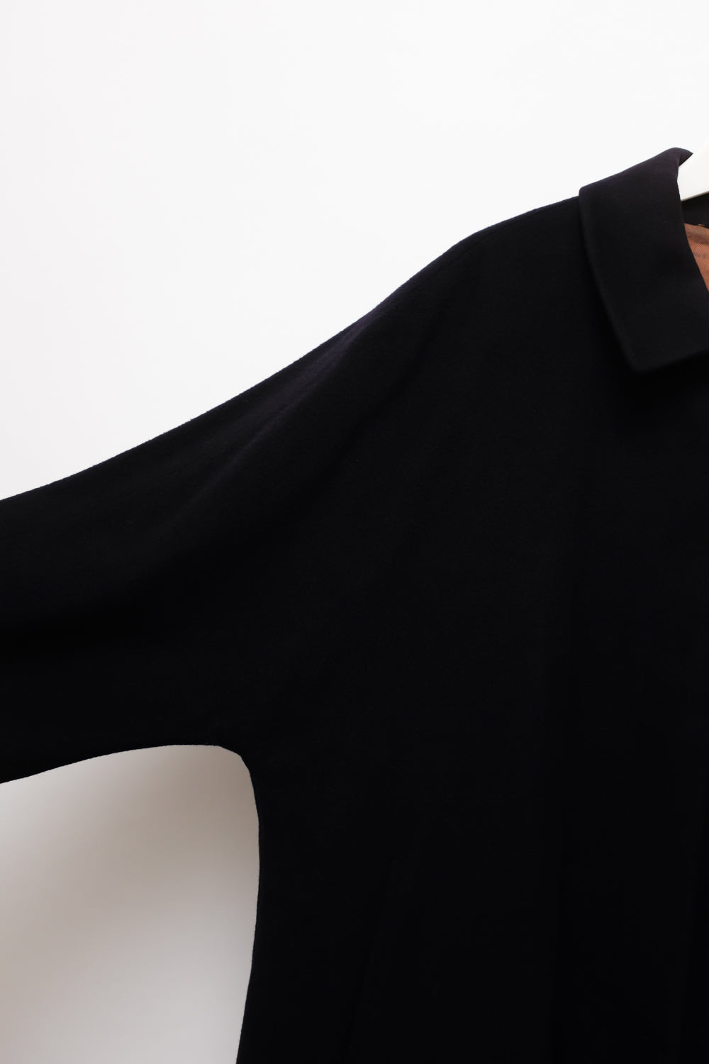 PURE CASHMERE BLACK OVERSIZE COAT