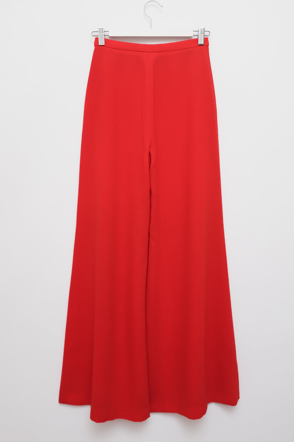 VINTAGE 1960 RED WIDE LEG PANTS