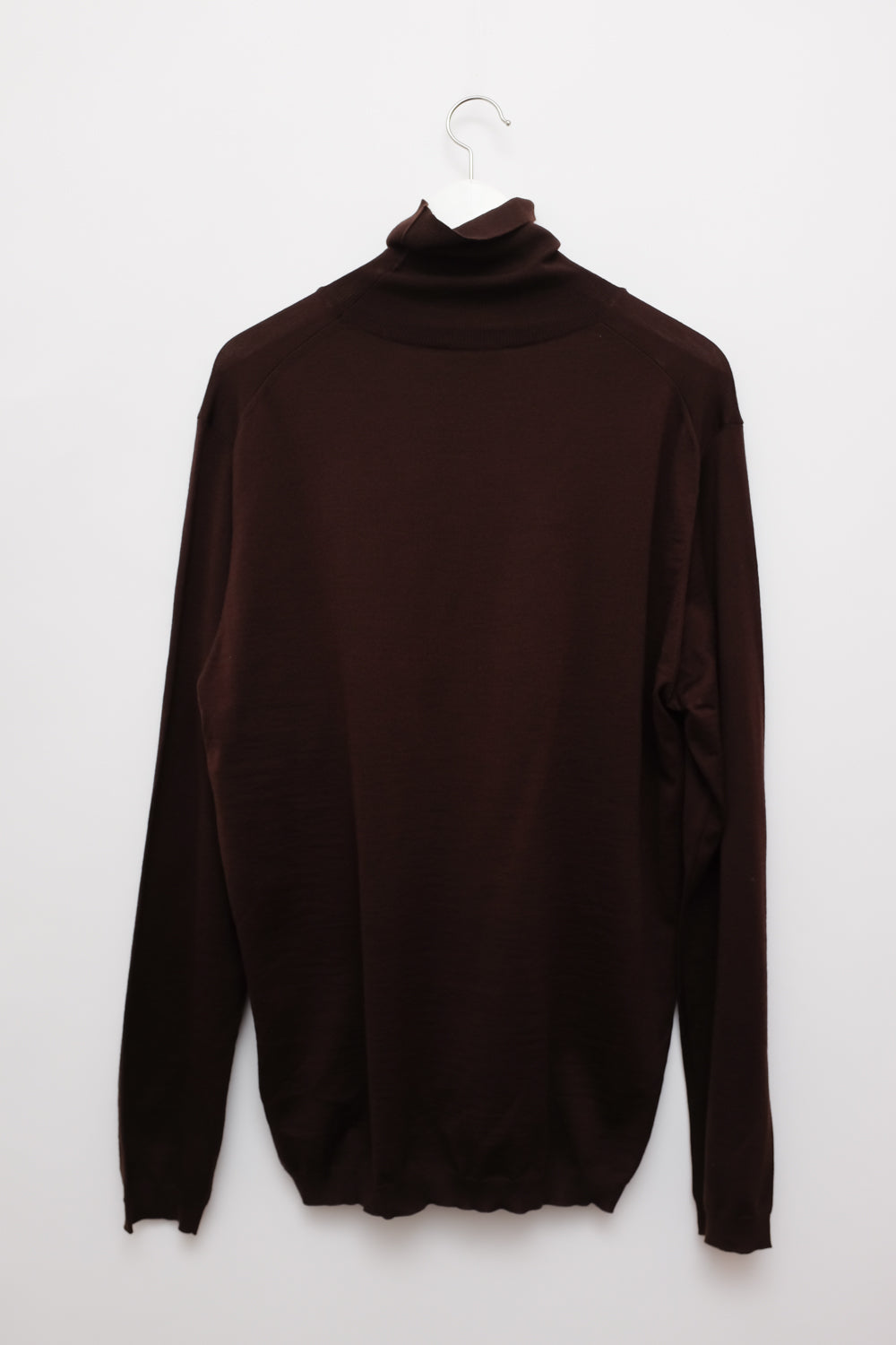 PURE WOOL BROWN TURTLE JOOP SWEATER