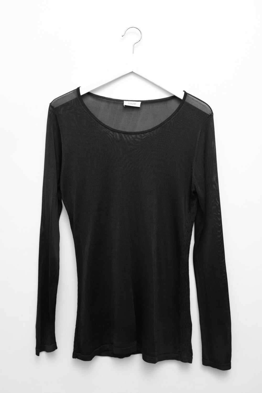LUCID TENDER PURE VISCOSE BLACK KNIT