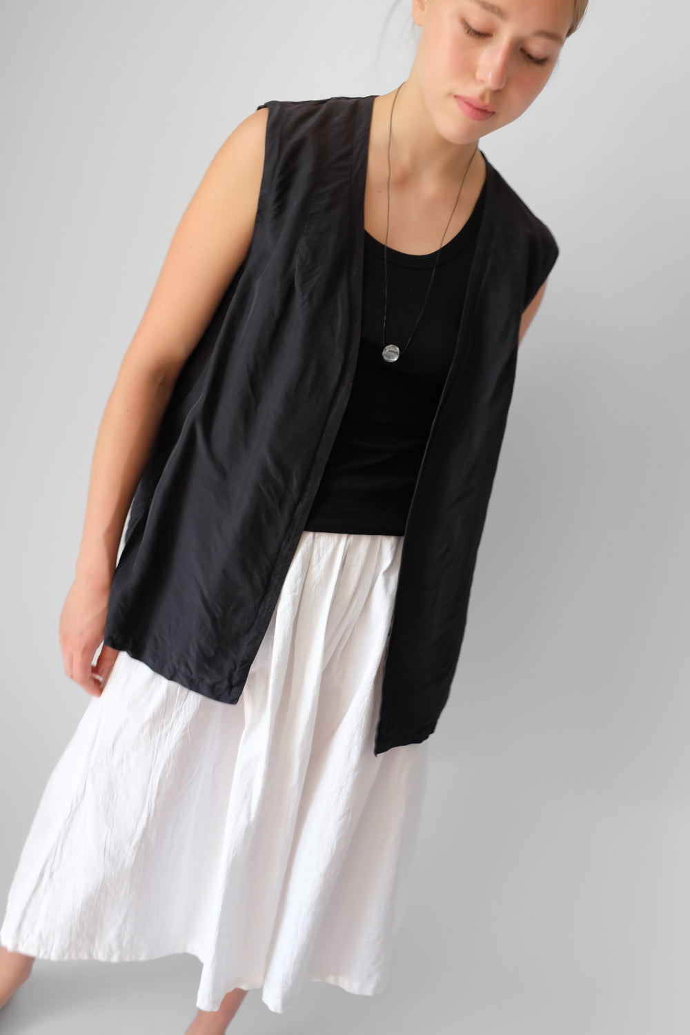 PURE SILK VINTAGE VEST