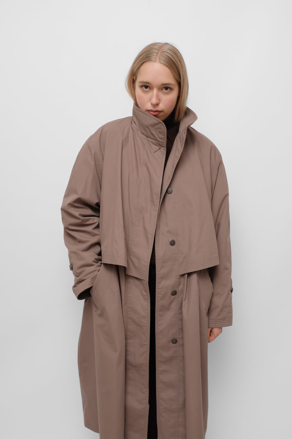 WARM BROWN VINTAGE COAT