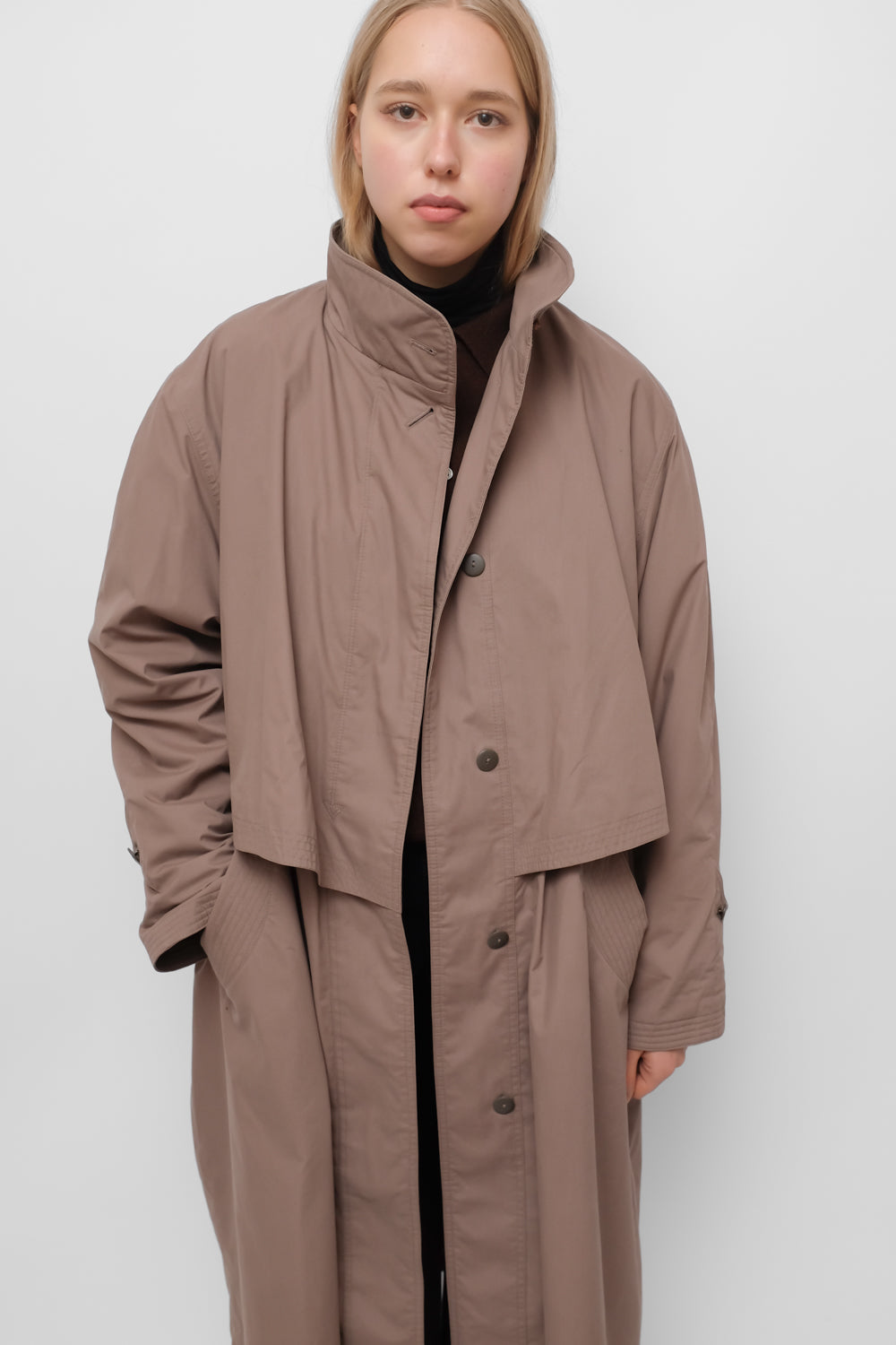 WARM BROWN VINTAGE COAT