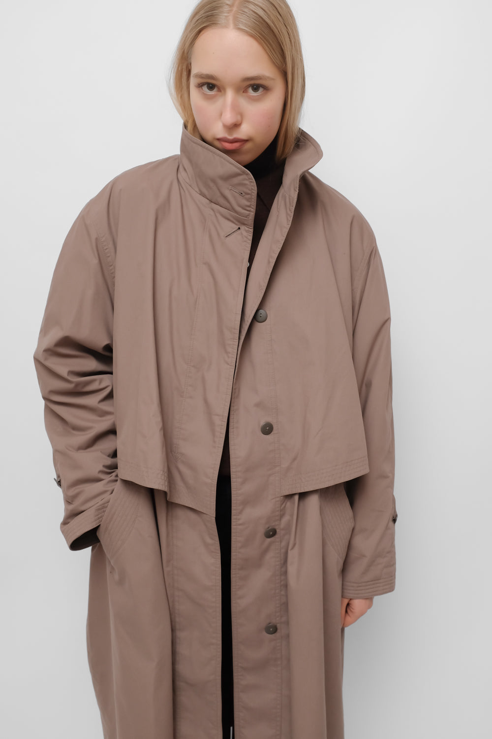 WARM BROWN VINTAGE COAT