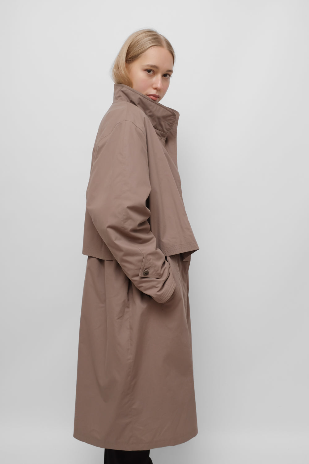 WARM BROWN VINTAGE COAT