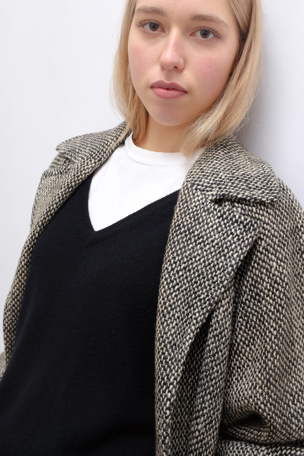 YSL VINTAGE YVES SAINT LAURENT WOOL COAT