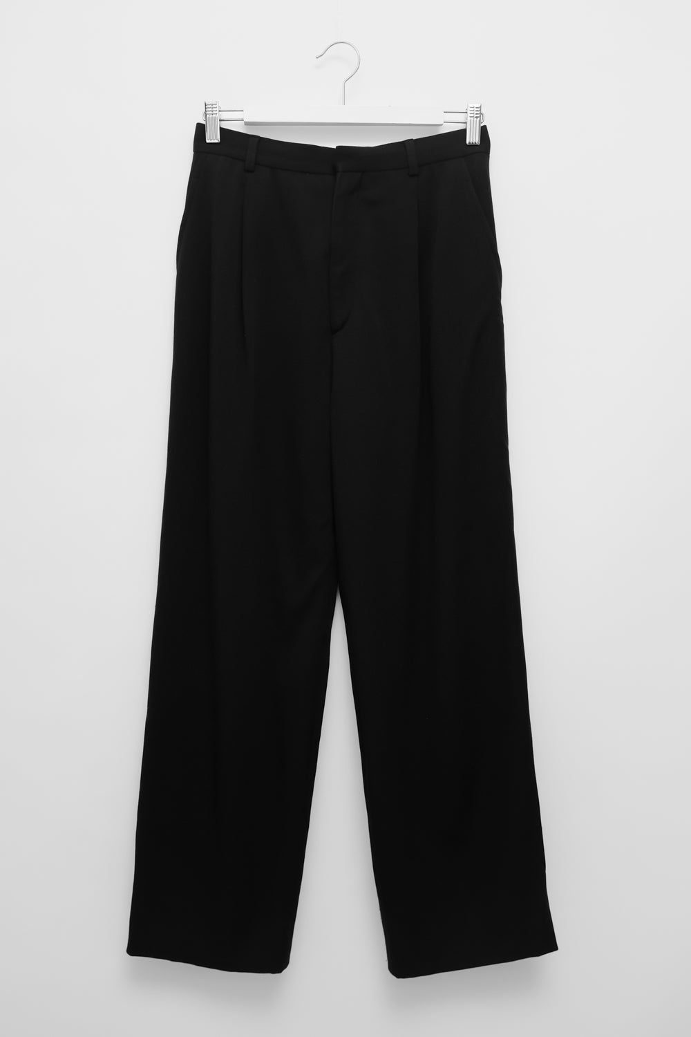 VINTAGE YVES SAINT LAURENT BLACK WIDE LEG PANTS