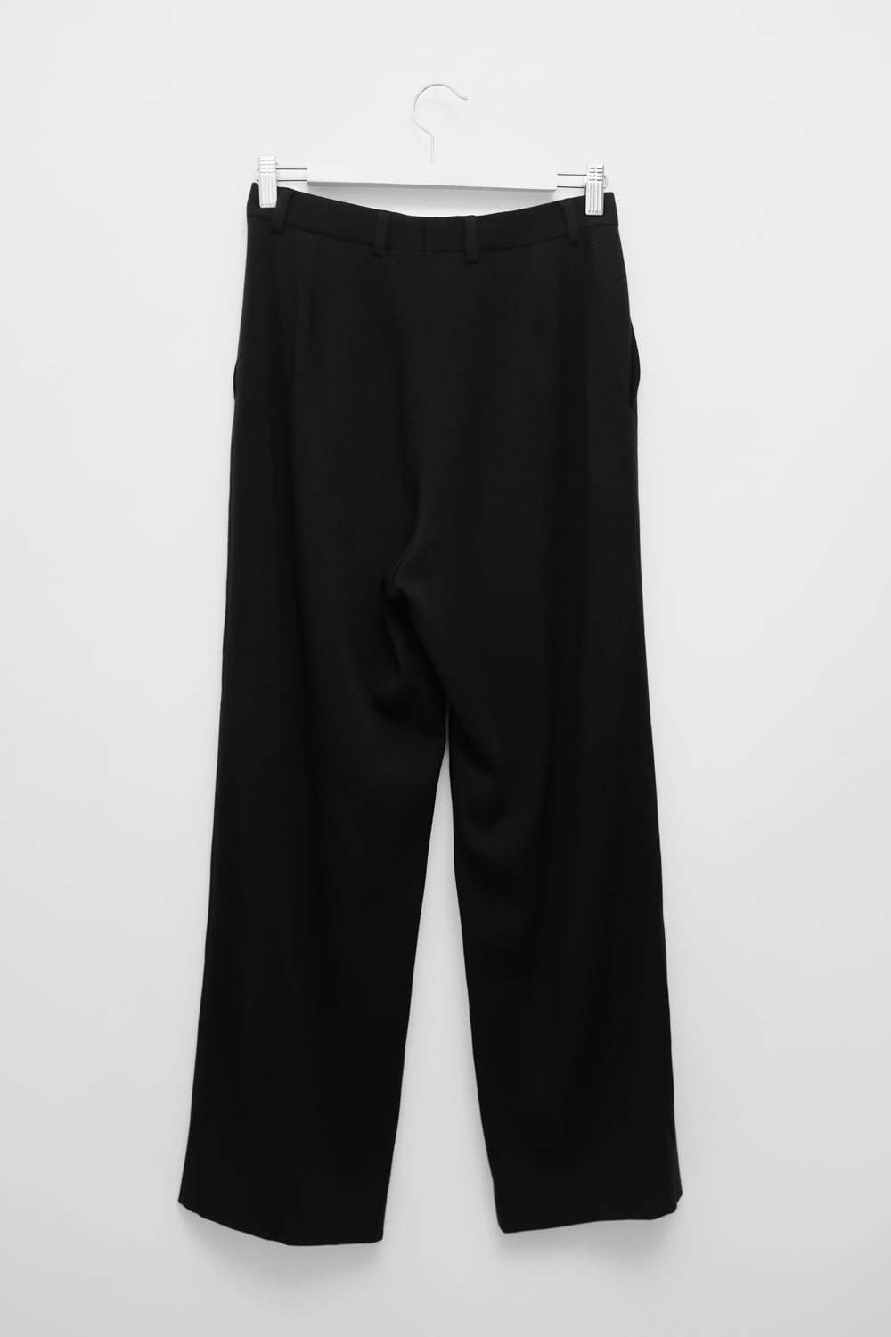 VINTAGE YVES SAINT LAURENT BLACK WIDE LEG PANTS