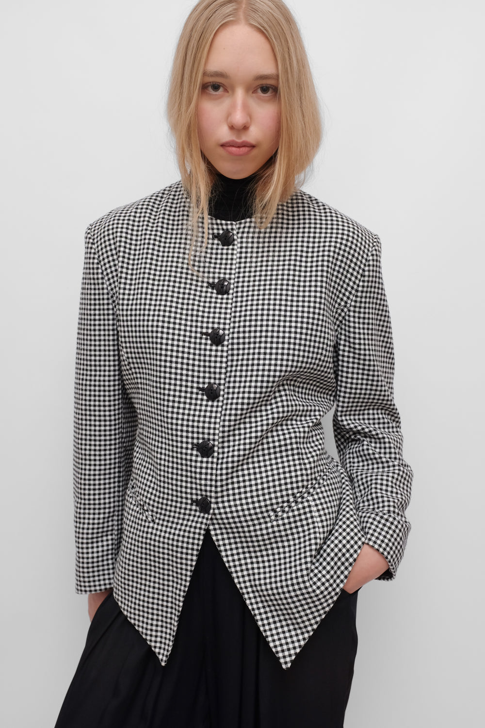 VICHY VINTAGE WOOL BLAZER