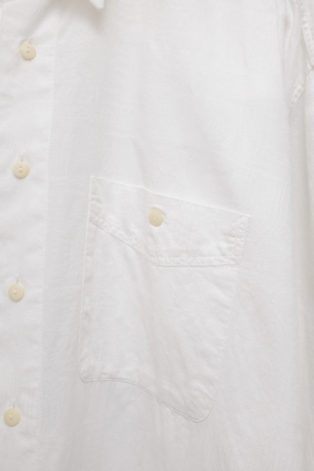 PURE COTTON DETAILS VINTAGE WHITE SHIRT