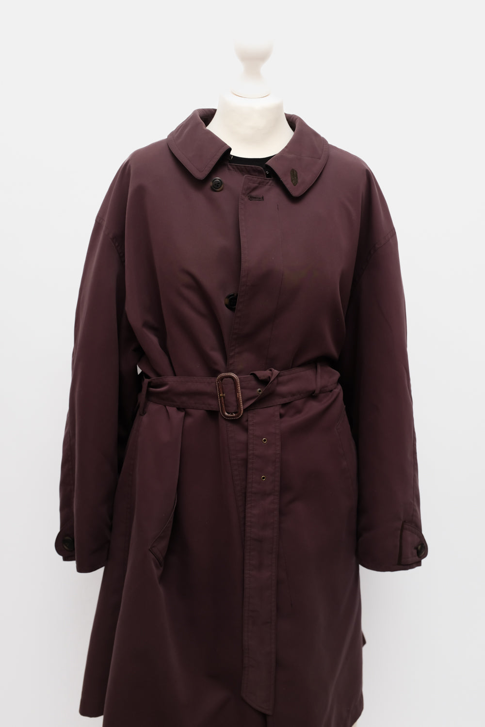 ALL SEASON BROWN VINTAGE TRENCH COAT