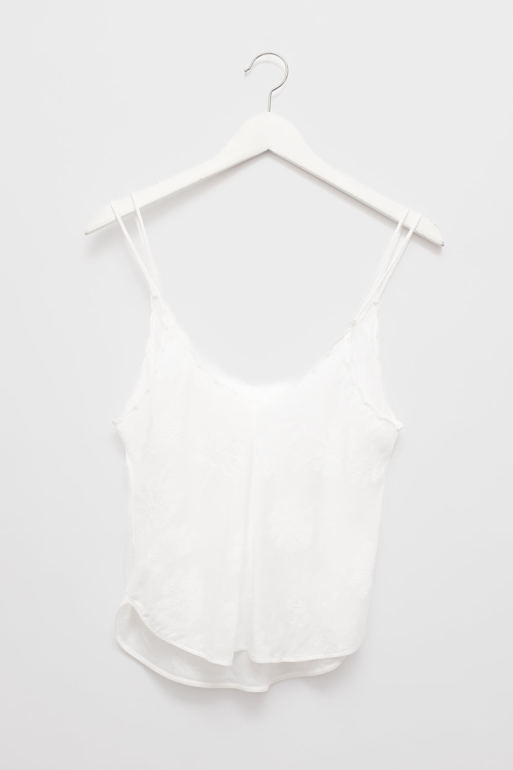 LA PERLA 1980 VINTAGE COTTON CAMISOLE TOP