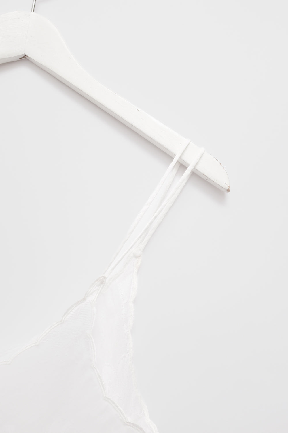 LA PERLA 1980 VINTAGE COTTON CAMISOLE TOP