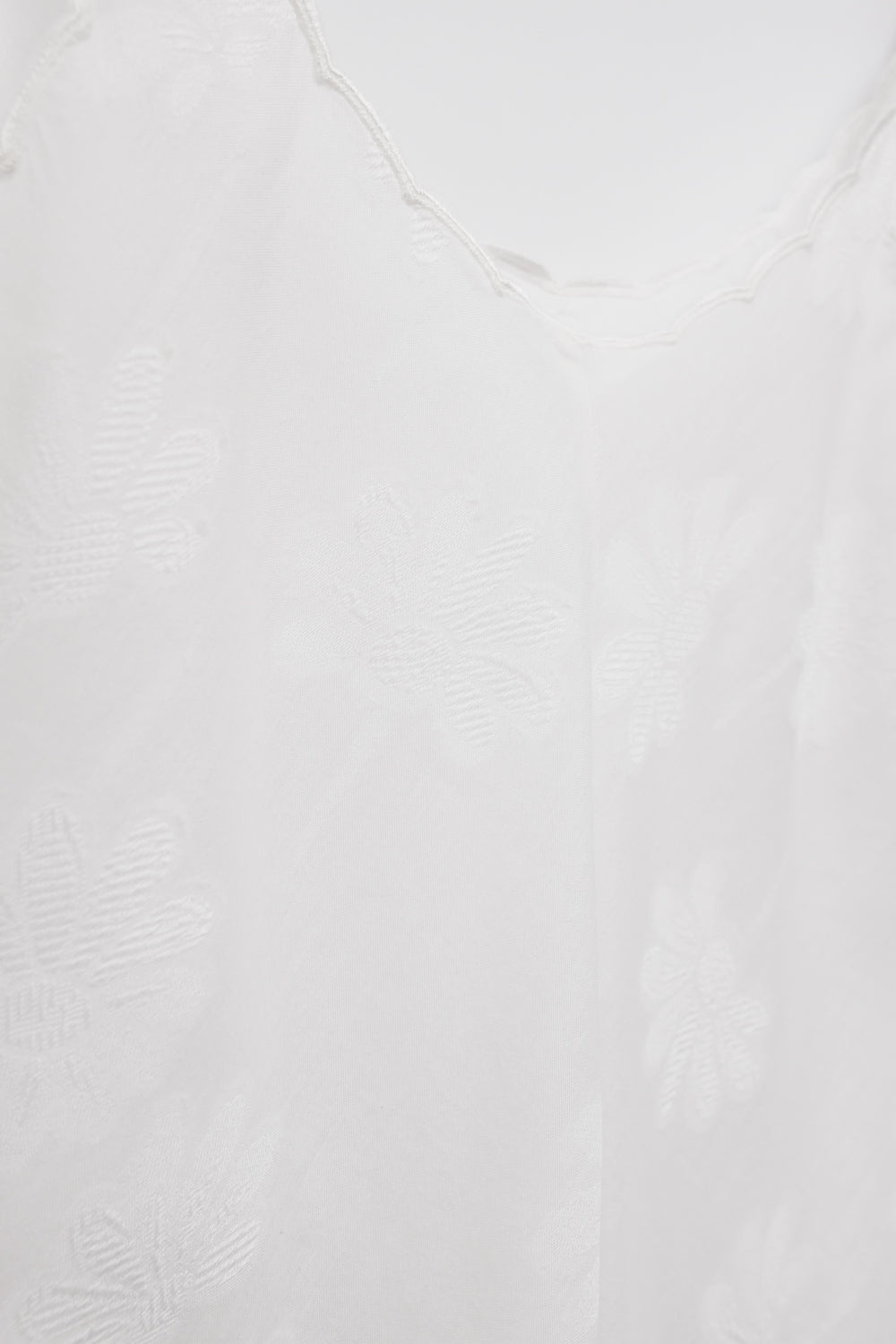LA PERLA 1980 VINTAGE COTTON CAMISOLE TOP