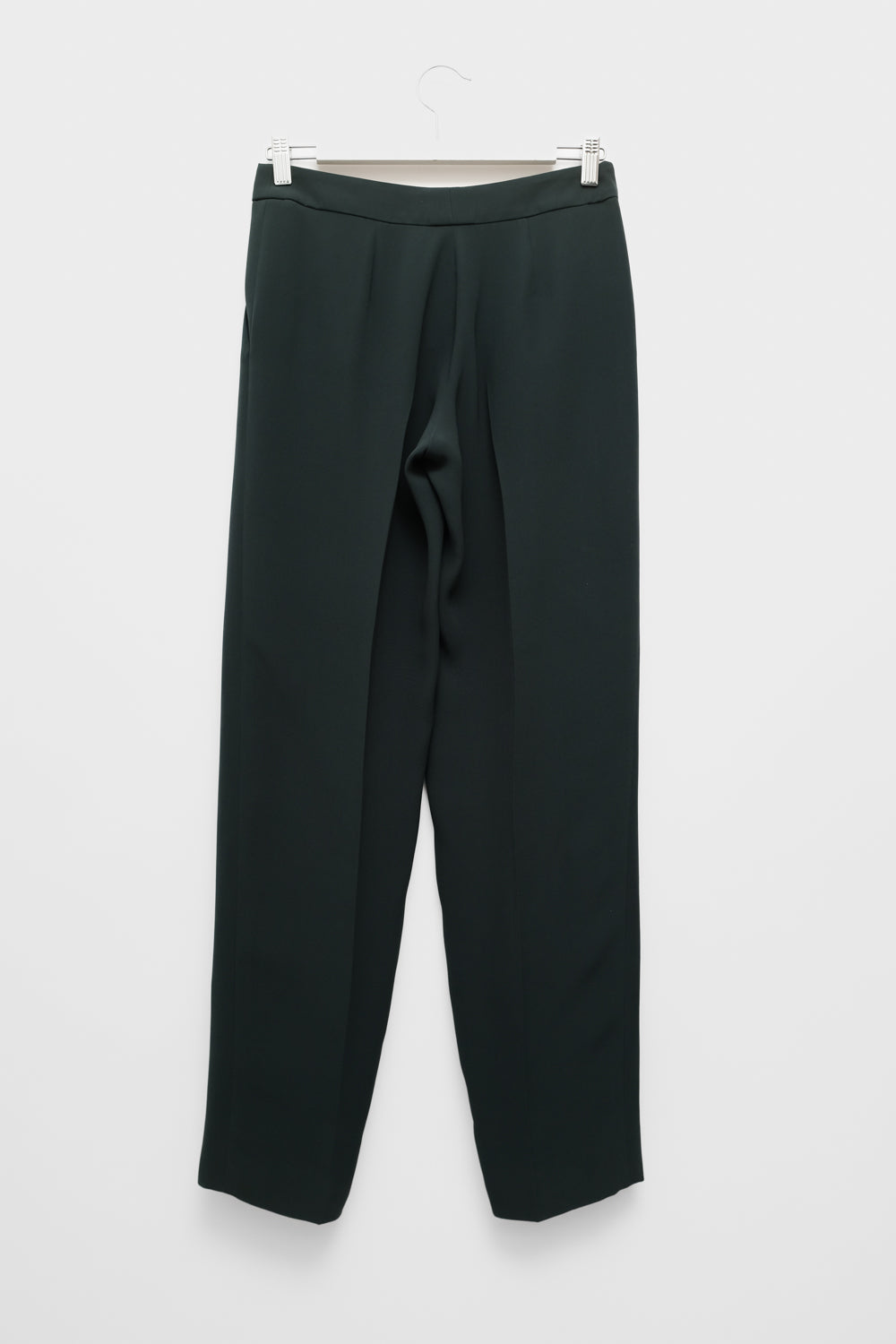 PURE SILK GIORGIO ARMANI VINTAGE GREEN PANTS