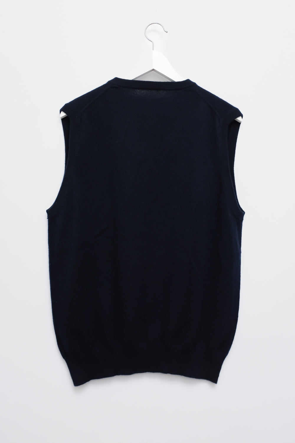 PURE CASHMERE NIGHTBLUE VEST TOP