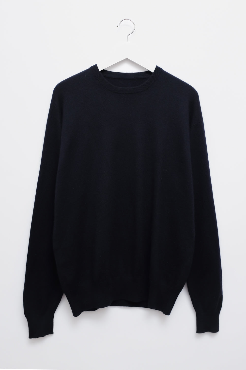 PURE CASHMERE SILK NIGHTBLUE OVERSIZE SWEATER