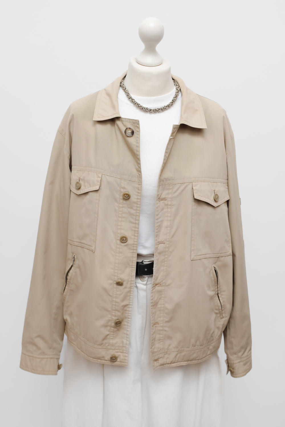 PURE COTTON OVERSIZE VINTAGE SUMMER BOMBER