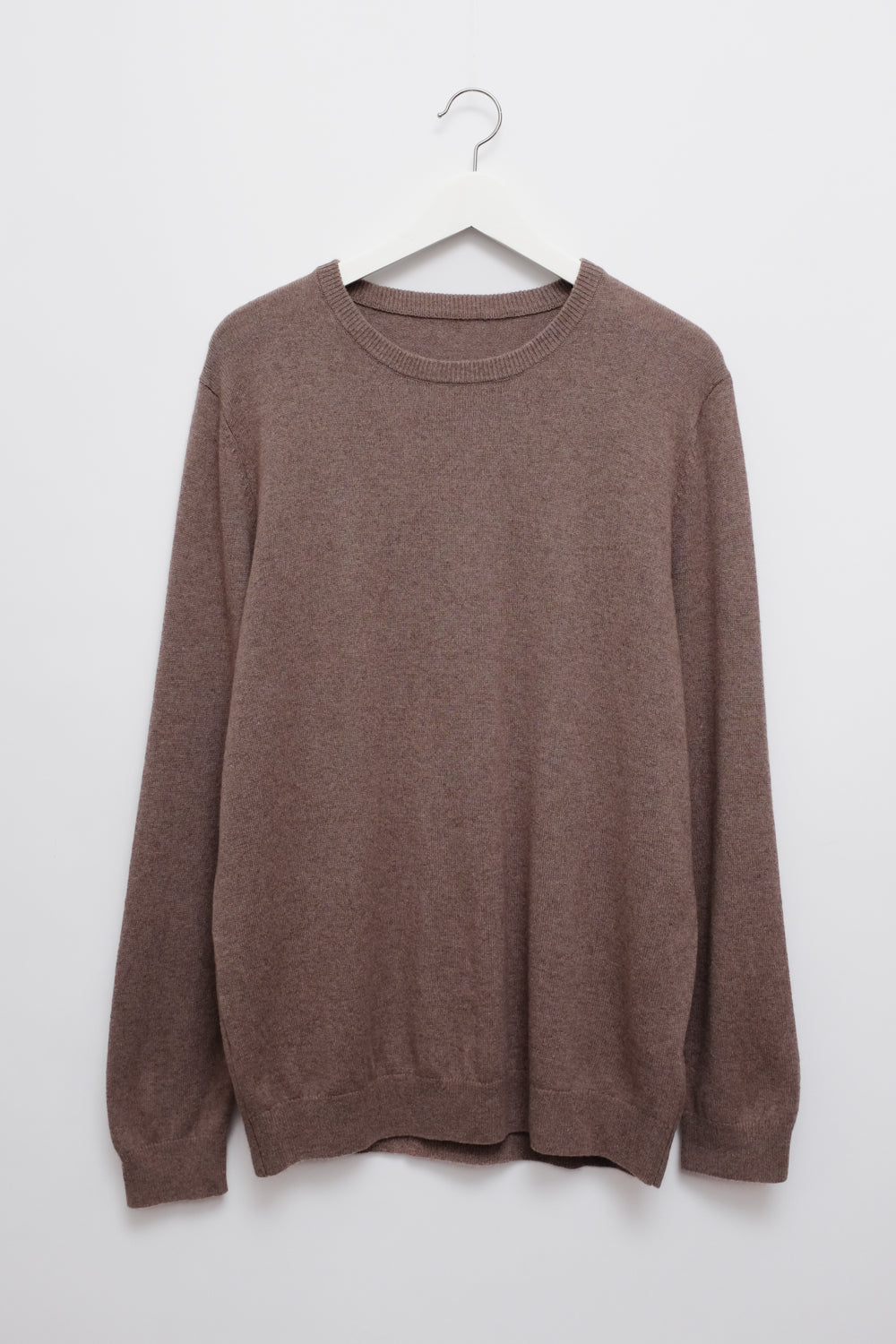 PURE CASHMERE SILK BROWN SWEATER