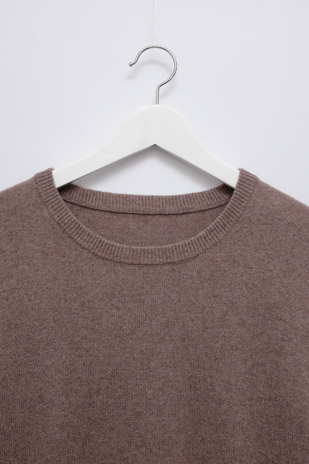 PURE CASHMERE SILK BROWN SWEATER
