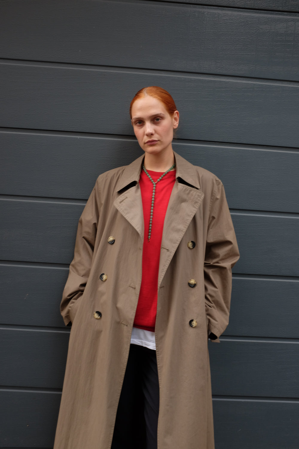 PRADA VINTAGE PURE RED WOOL KNIT