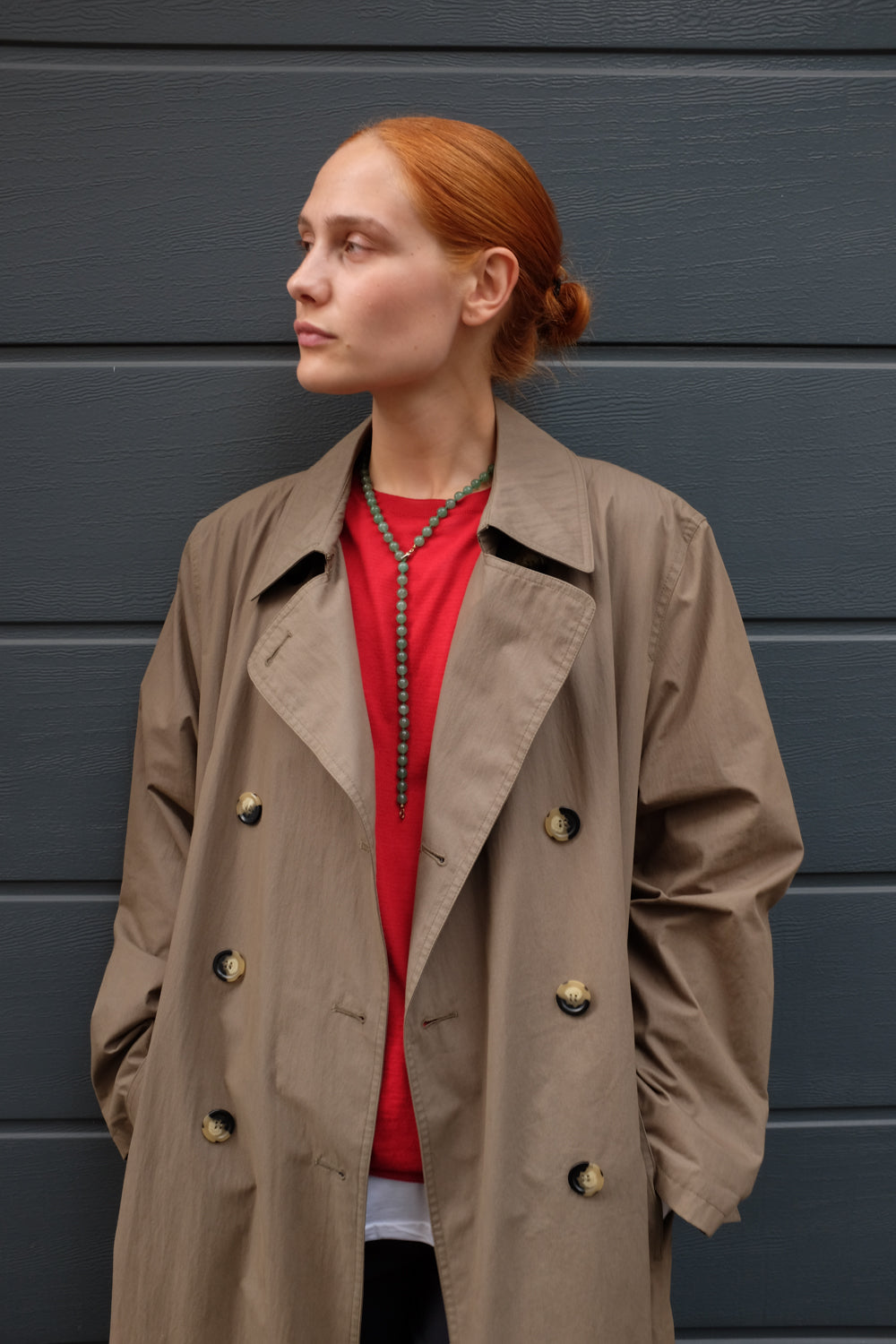 PRADA VINTAGE PURE RED WOOL KNIT
