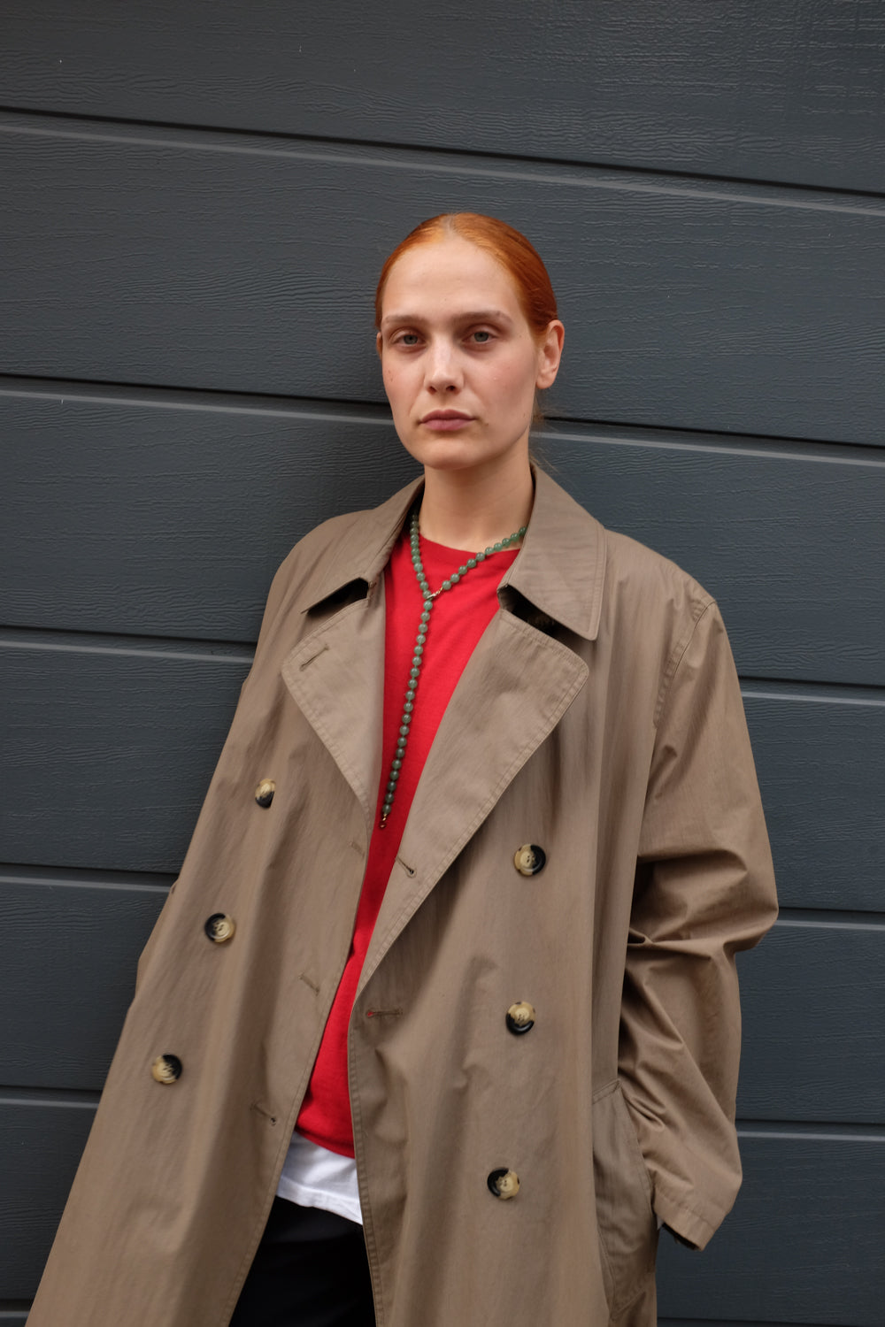 PRADA VINTAGE PURE RED WOOL KNIT