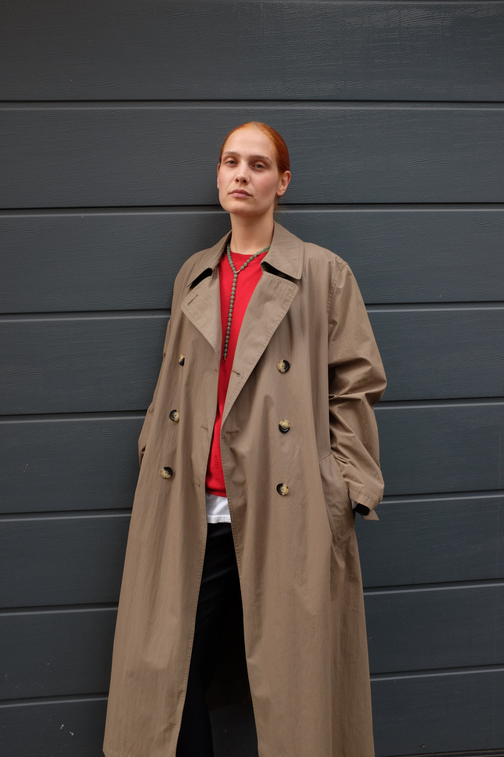 PRADA VINTAGE PURE RED WOOL KNIT