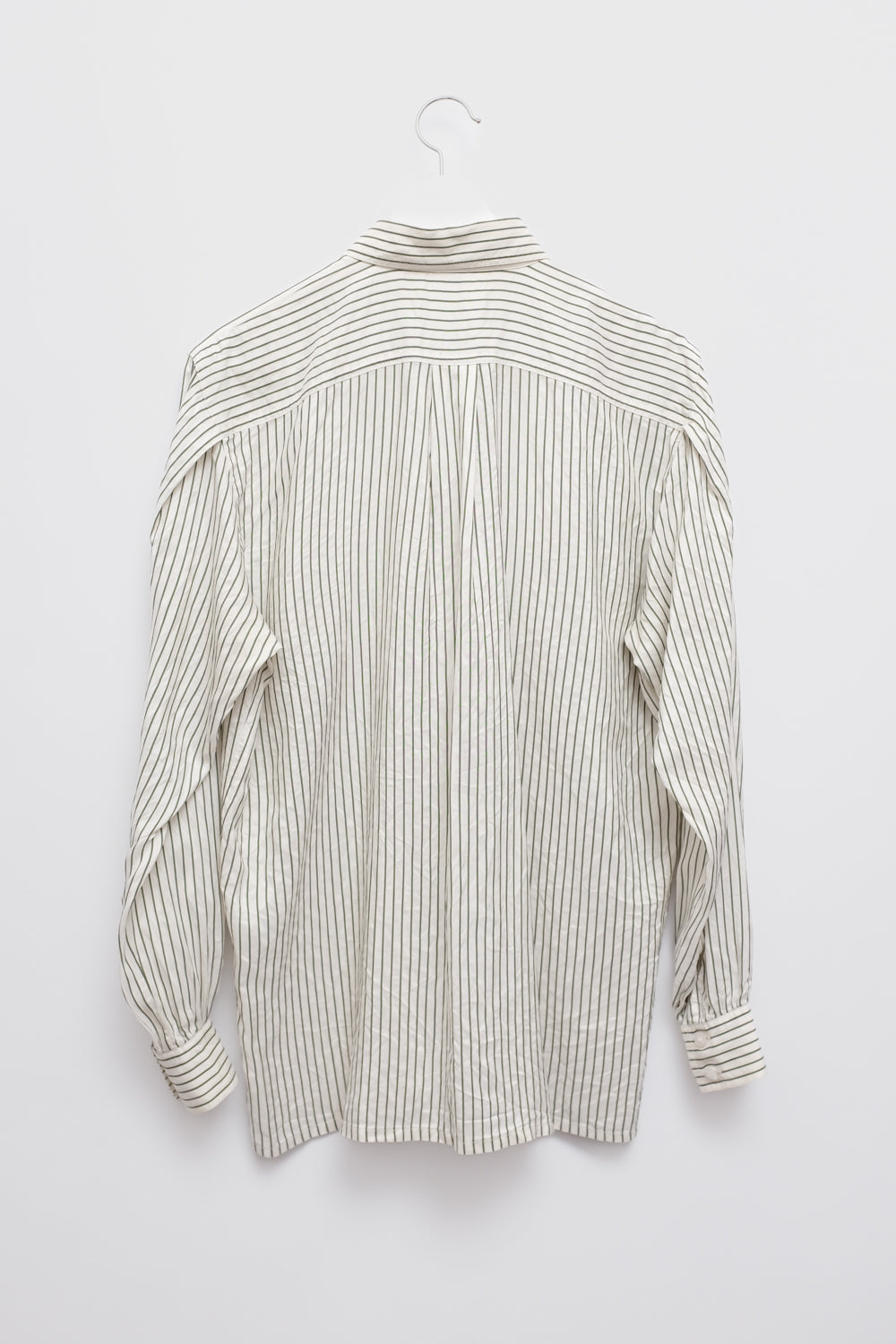 PURE SILK ESCADA VINTAGE STRIPED SHIRT