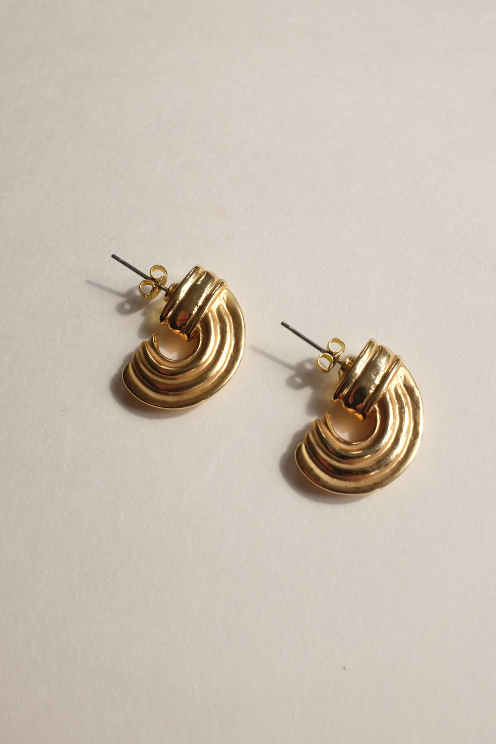 VINTAGE GOLD 925 MIDI EARRINGS