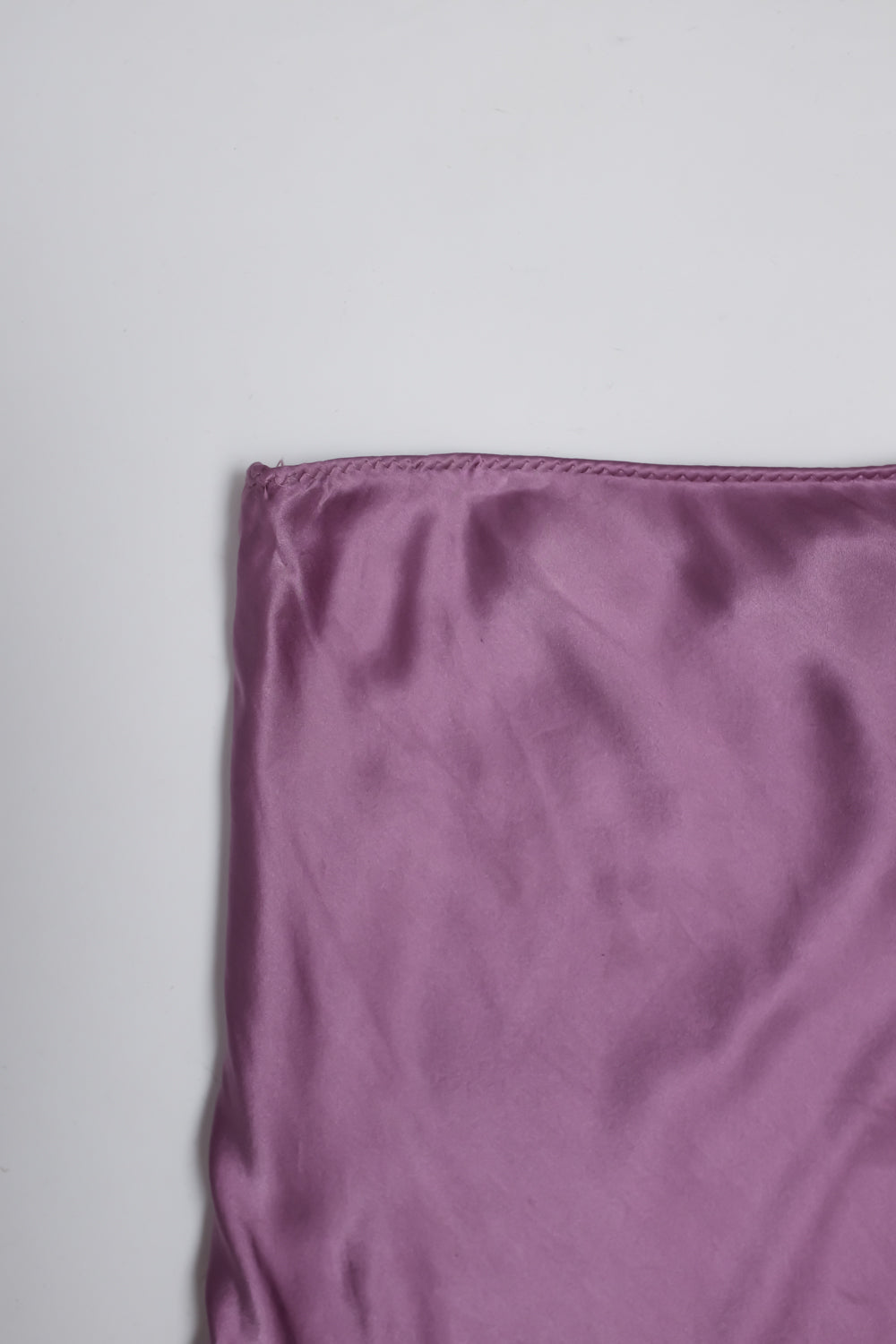SATIN LILAC LACE ITALY SKIRT