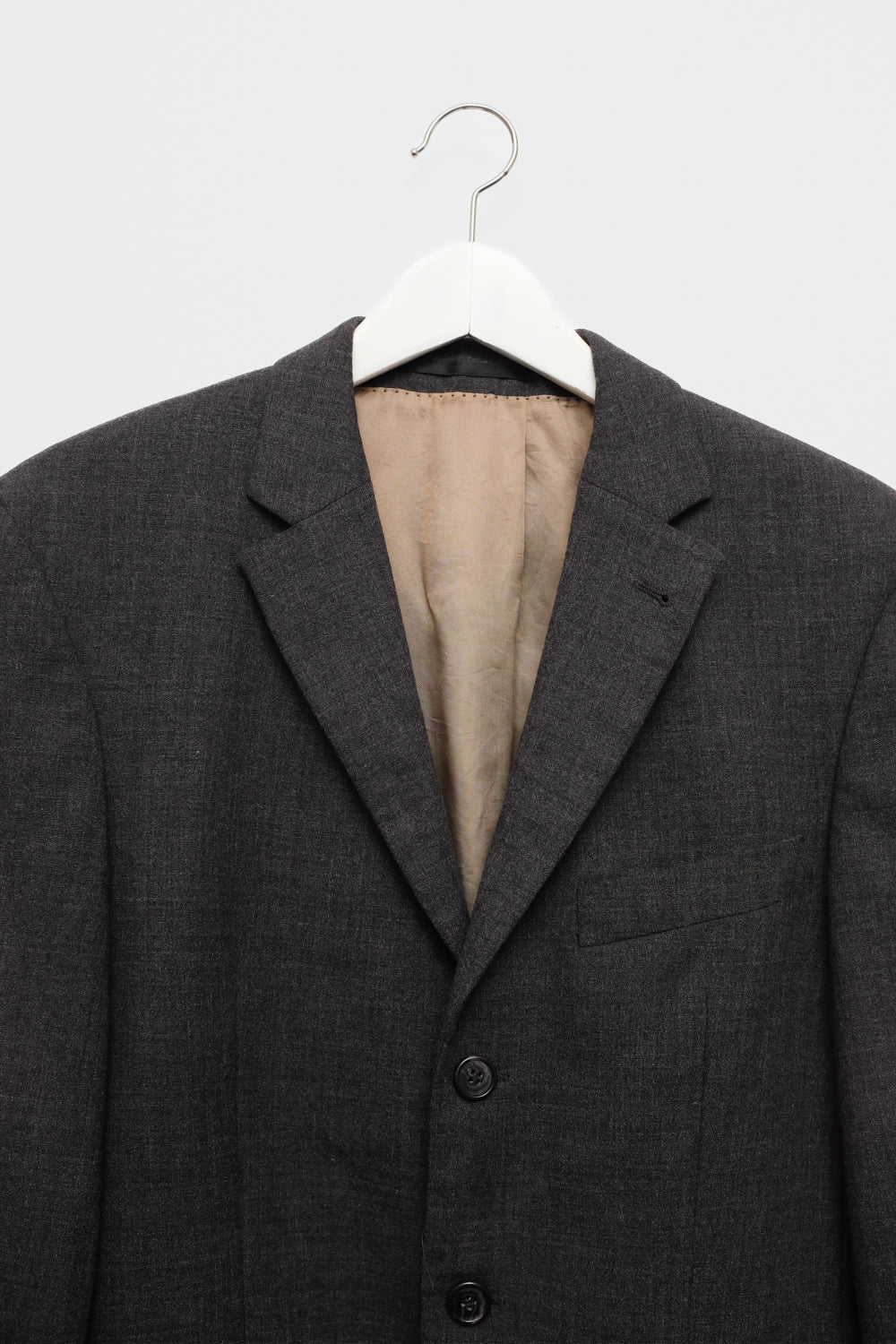 PURE WOOL ANTHRACITE VINTAGE BLAZER