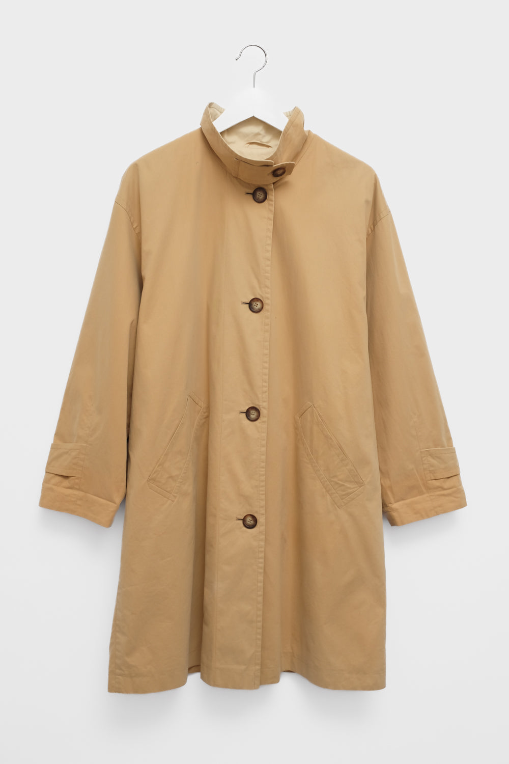 COTTON SAND SUMMER TRENCH