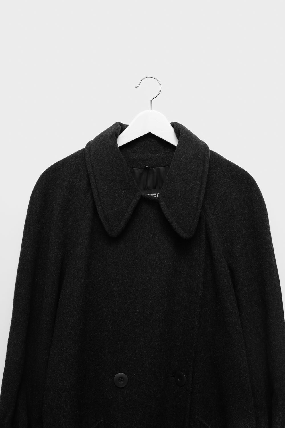 PURE WOOL CASHMERE GREY MAXI COAT