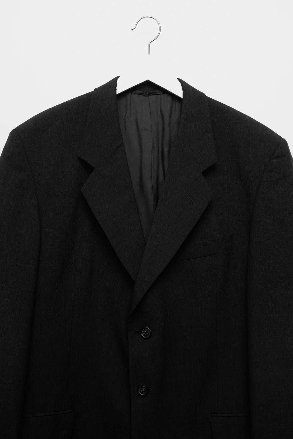 PURE WOOL BLACK VINTAGE OVER BLAZER