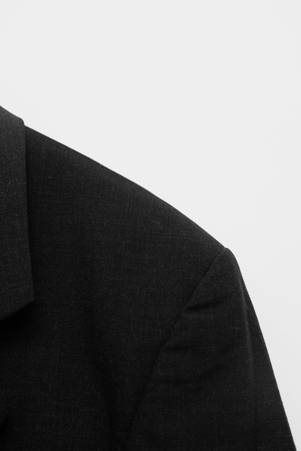 PURE WOOL BLACK VINTAGE OVER BLAZER