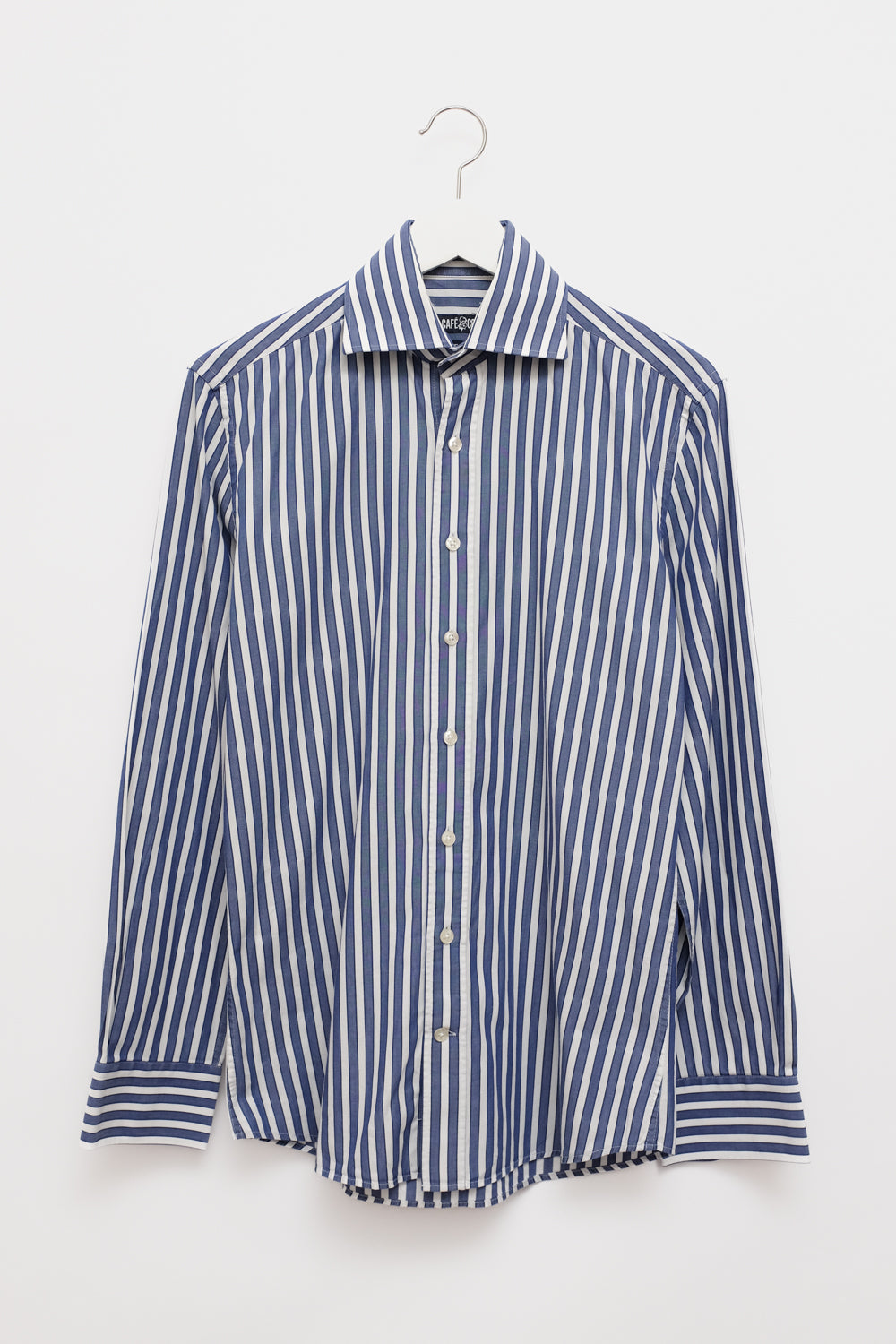 PURE COTTON BOLD STRIPED SHIRT