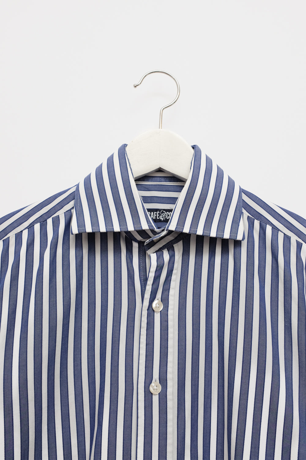 PURE COTTON BOLD STRIPED SHIRT