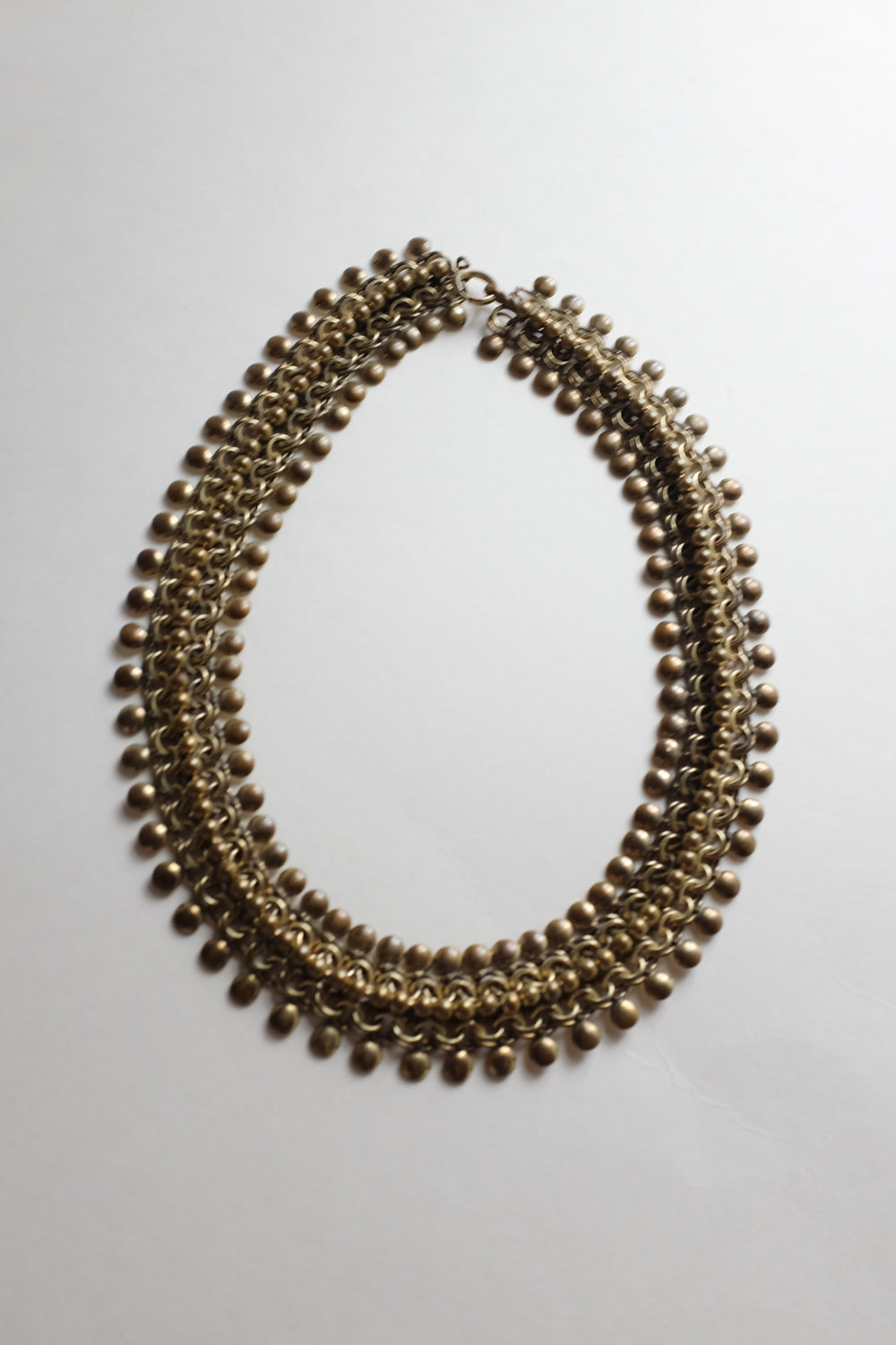 VINTAGE CHOKER ANTIQUE GOLD NECKLACE