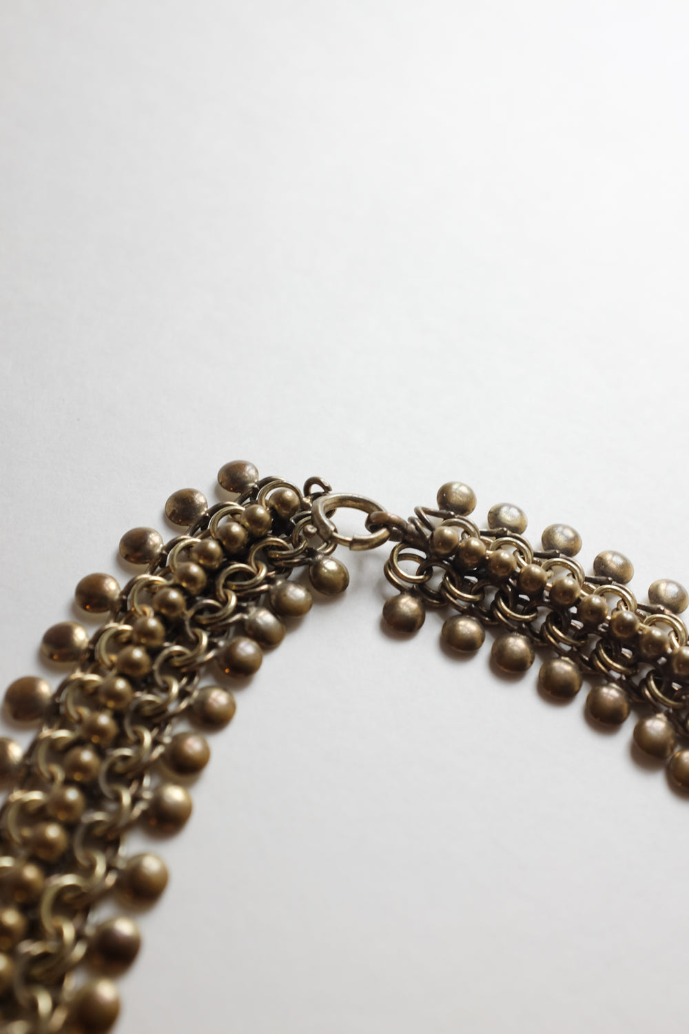 VINTAGE CHOKER ANTIQUE GOLD NECKLACE