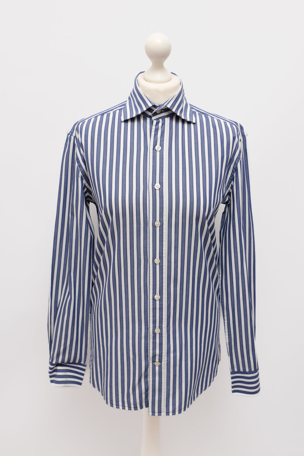 PURE COTTON BOLD STRIPED SHIRT