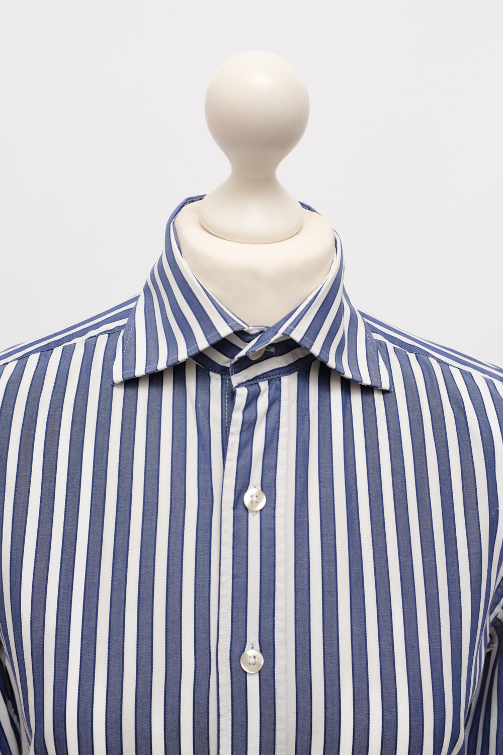 PURE COTTON BOLD STRIPED SHIRT