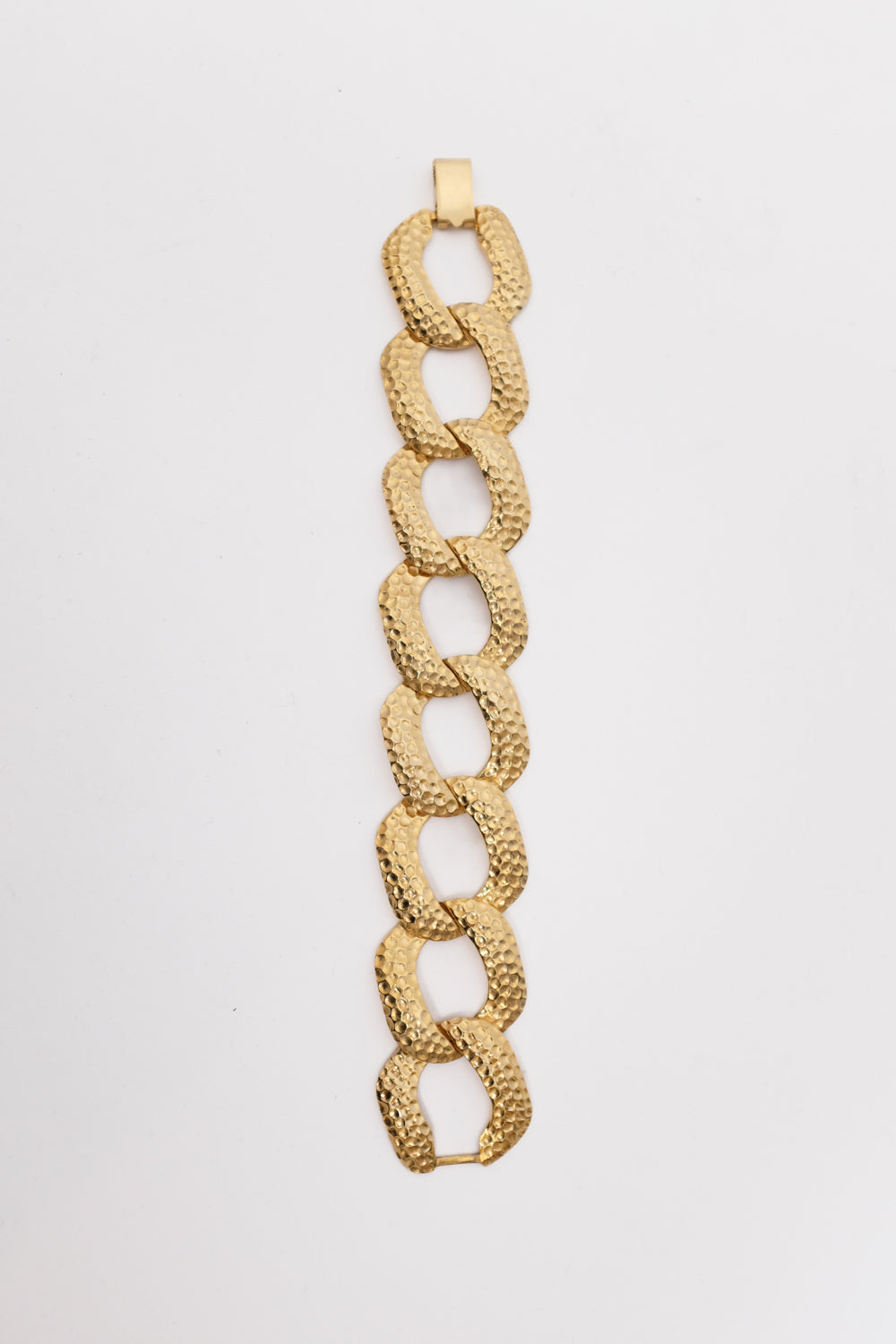 VINTAGE BOLD GOLD CHAIN BRACELET