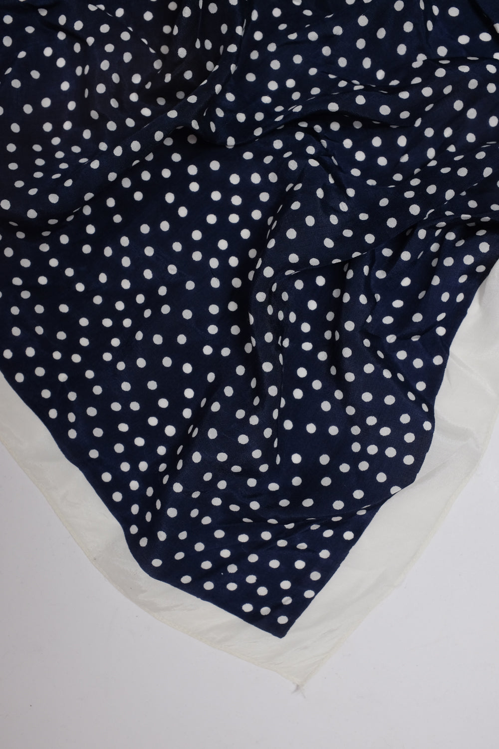 PURE VISCOSE VINTAGE POLKA DOTS SCARF