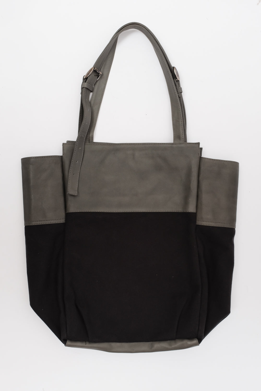 SUSTAINABLE LEATHER XL SHOPPER