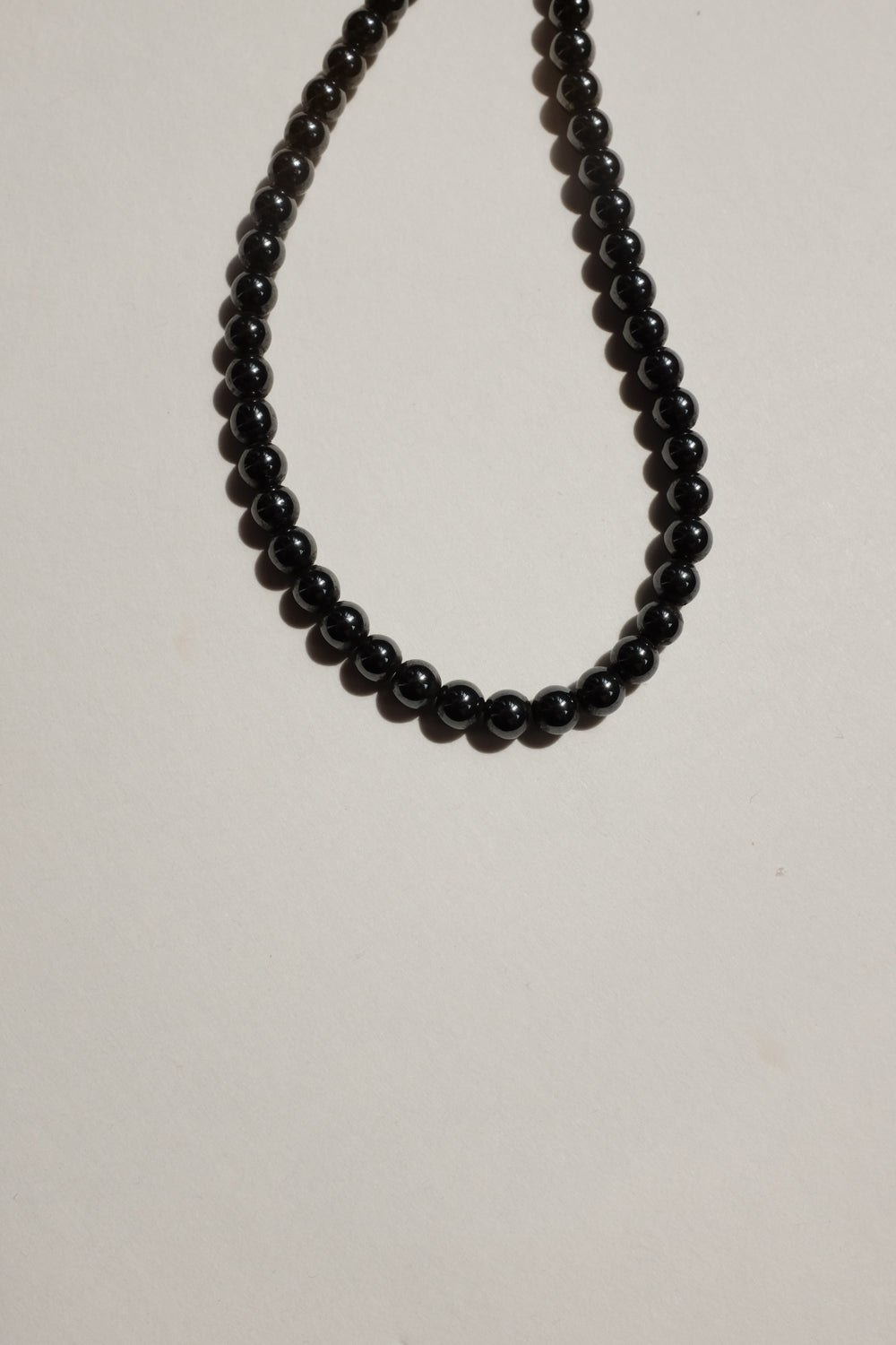 BLACK PEARL VINTAGE STERLING SILVER NECKLACE