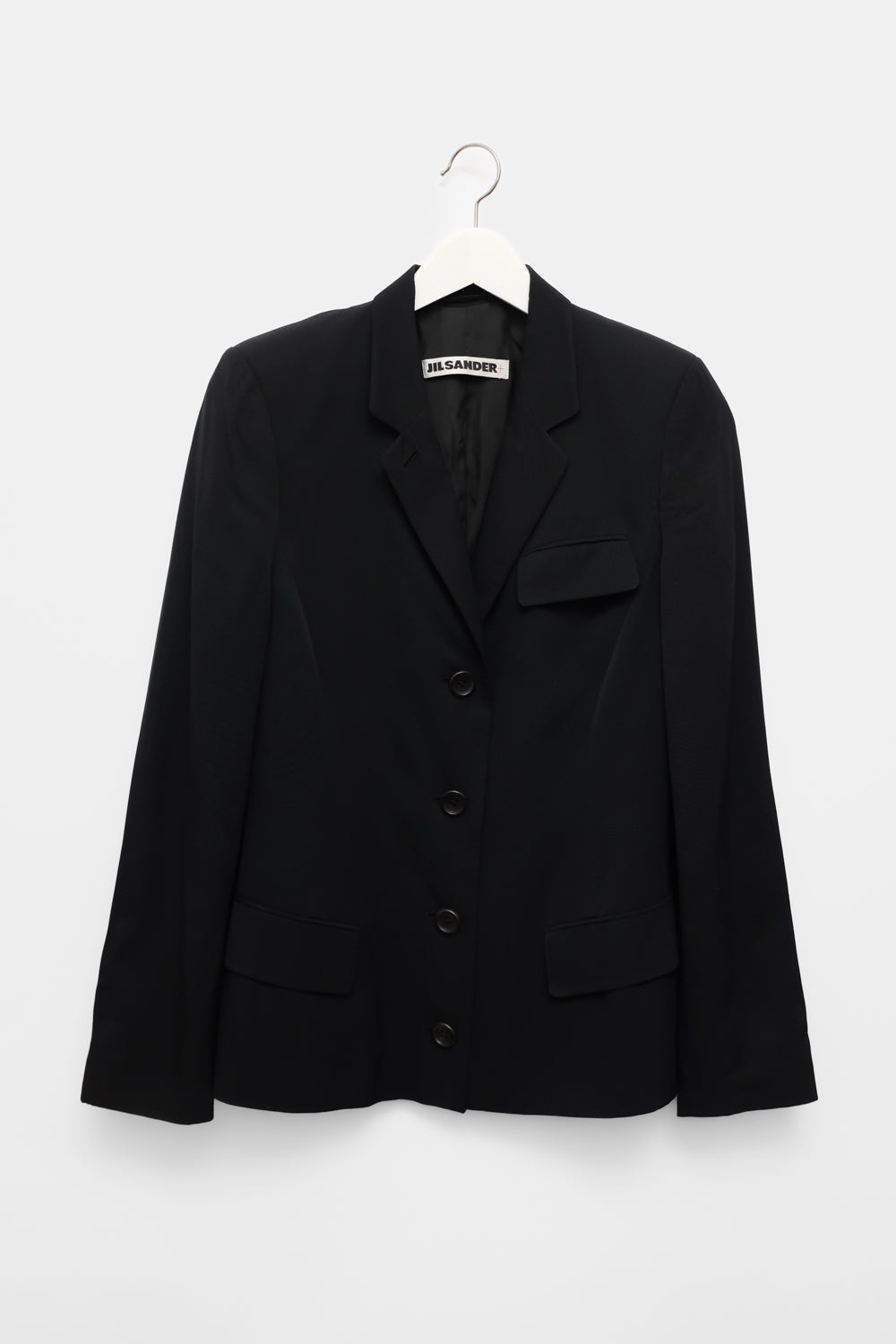 JIL SANDER VINTAGE BLACK WAISTED BLAZER